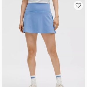 Lululemon Athletica Sky Blue Mini Skirt